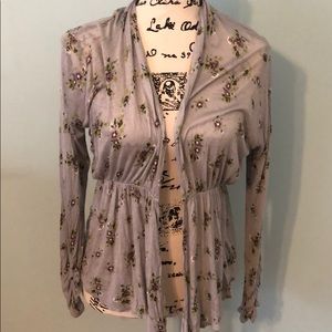 Anthropologie Sweaters - Anthropologie kimchi blue floral cardigan, Sz L Anthropologie Sweaters - Anthropologie kimchi blue floral cardigan, Sz L